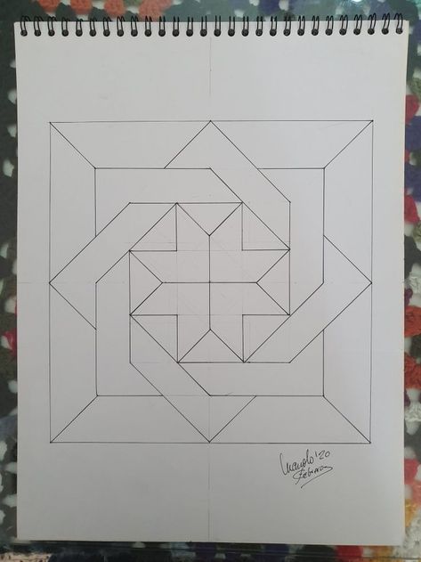 Geometric Patterns Drawing, Patterns Drawing, Geometric Shapes Drawing, Easy Rangoli Designs Diwali, Painted Barn Quilts, Graph Paper Drawings, Barn Quilt Designs, Abstract Graphic Design, Wood Wall Art Diy