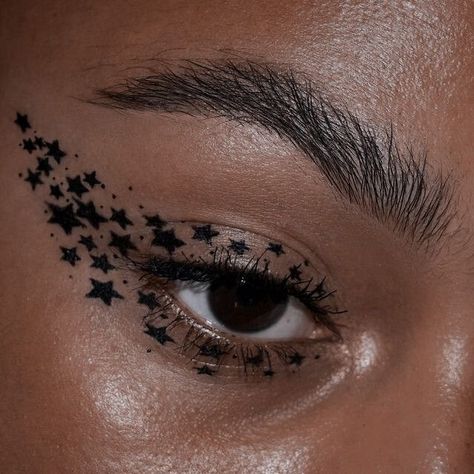 zoë nightshade | percy jackson Starry Makeup Aesthetic, Starry Makeup, Zatanna Cosplay, Zoe Nightshade, The Titan's Curse, Pamela Isley, The Last Olympian, Thalia Grace, Eye Makeup Designs