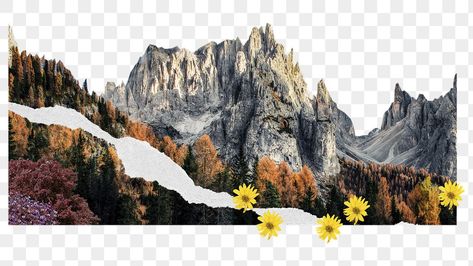 Background Mountain, Mountain Png, Png Border, Paper Transparent, Presentation Pictures, Collage Landscape, Movie Collage, Photo Elements, Vision Board Photos