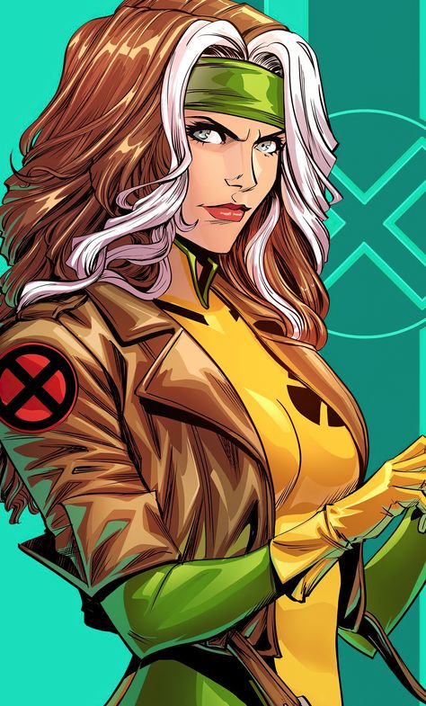 X Men Characters, Rogue X Men, Men Character, Xmen, X Men, Marvel, Hair