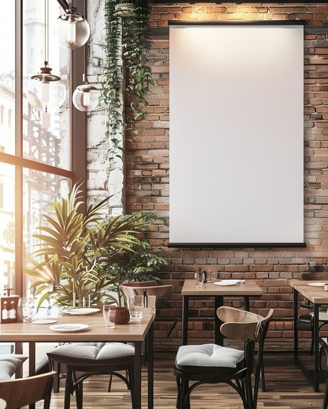 In the cafe corner, a blend of rustic charm and modern design invites contemplation over coffee, with blank canvases adding to the creative ambiance. ☕🎨 #CafeCulture #InteriorDesign #CoffeeTime #UrbanRetreat #ModernRustic #CafePhotography #CozyCorner #ArtisticAtmosphere #AIinInteriorDesign #CafeMoments #DesignInspiration #PhotographyArt Wood Accent Walls, Cafe Corner, Wood Accent Wall, Wood Accent, The Cafe, Beige Walls, Accent Walls, Cozy Corner, Coffee Shops