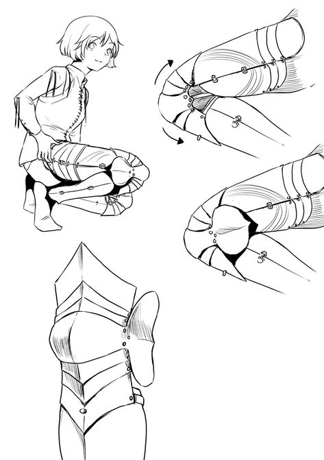 Leg Armor Types Of Clothes, Armor Drawing, Historical Armor, Knight Armor, Medieval Armor, Poses References, Fantasy Armor, Armors, Armor Concept