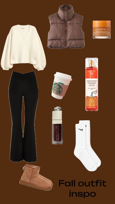 Fall outfit inspo!! #outfitinspo #fallfashion Outfits Inspo Aesthetic, Fall Preppy Outfits, Basic Girl Outfit, Preppy Fall Outfits, Preppy Fall, Casual Preppy Outfits, Cute Lazy Day Outfits, Cute Preppy Outfits, Preppy Outfit