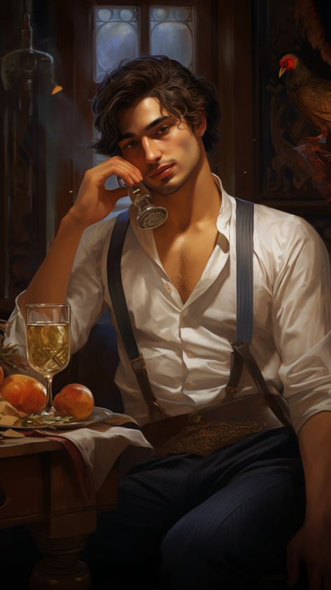 Turkey Handsome Young Man Drinking #Turkey #handsome #man #guy #avatar #wallpaper Victorian Man Drawing, Detective Reference Pose, French Man Aesthetic, Dark Academia Characters, Young Man Character Design, Victorian Man Art, Character Poses Male, Bad Boy Drawing, Drinking Pose Reference