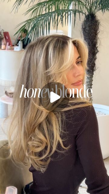 Bixie Colour Hair Salon Sydney on Instagram: "Thinking about going honey blonde? 🍯  Honey blonde is all about warm golden tones that add depth and dimension. Perfect for those looking to brighten their look with a touch of warmth! 🌟  Wondering if it’s the right shade for you? Consider these factors:  👉 Skin Tone: Warm blondes complement a variety of skin tones, especially those with golden or olive undertones.  👉 Maintenance: honey blonde requires less upkeep than lighter shades, making it ideal for a low-maintenance glow.  👉 Hair Health: Adding honey tones can enhance your natural colour while keeping your hair looking healthy and shiny.  Send this to a friend who’d look stunning in honey blonde! 💛  #honeyblonde #warmblondes #bixiecolour #blondeinspo" Natural Golden Blonde Hair, Blonde For Cool Skin Tone, Lived In Honey Blonde, Bixie Colour Hair, Bixie Colour, Low Maintenance Blonde Hair, Blonde Hair Honey, Warm Honey Blonde, Natural Golden Blonde