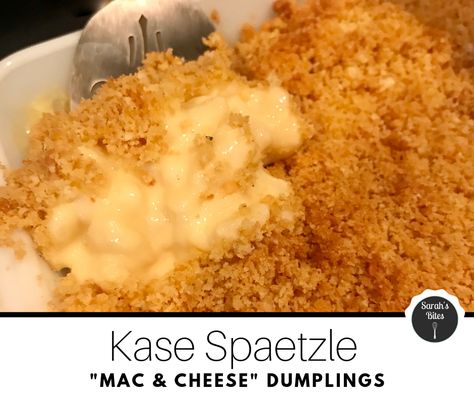 Spaetzle Mac And Cheese, Mack And Cheese, Speatzle Recipe, Cheese Spaetzle, German Dumplings, Cheese Dumplings, German Restaurant, Food Authentic, German Food Authentic