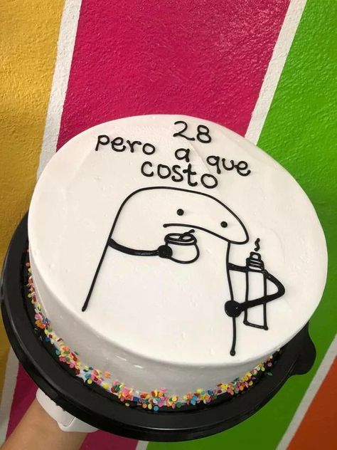 Deformitos Cake, Flork Cake, Cake Meme, Mini Torte, Desserts Cake, Funny Birthday Cakes, Mini Cakes Birthday, Cake Decorating Ideas, Creative Birthday Cakes