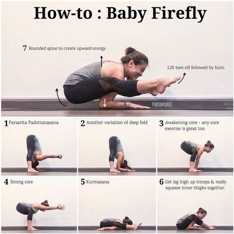 I've got a number of messages requesting for a demo on how to get into baby #FireflyPose after my post, so here it is. . Lotsa deep prep… Baby Firefly, Yoga Tutorial, Yoga Beginners, Yoga Poses Advanced, Musa Fitness, Latihan Yoga, Beginner Yoga, Yoga Posen, Advanced Yoga