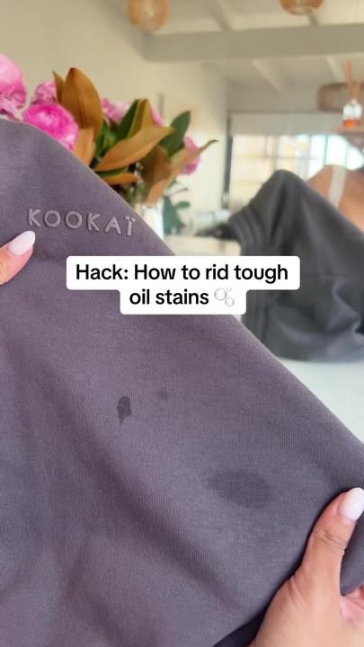 Chantel Mila on TikTok Chantel Mila, Remove Oil Stains, Laundry Tips, Homemade Laundry, Easy Cleaning Hacks, Homemade Cleaning Solutions, Diy Cleaning Hacks, Diy Home Cleaning, Everyday Hacks