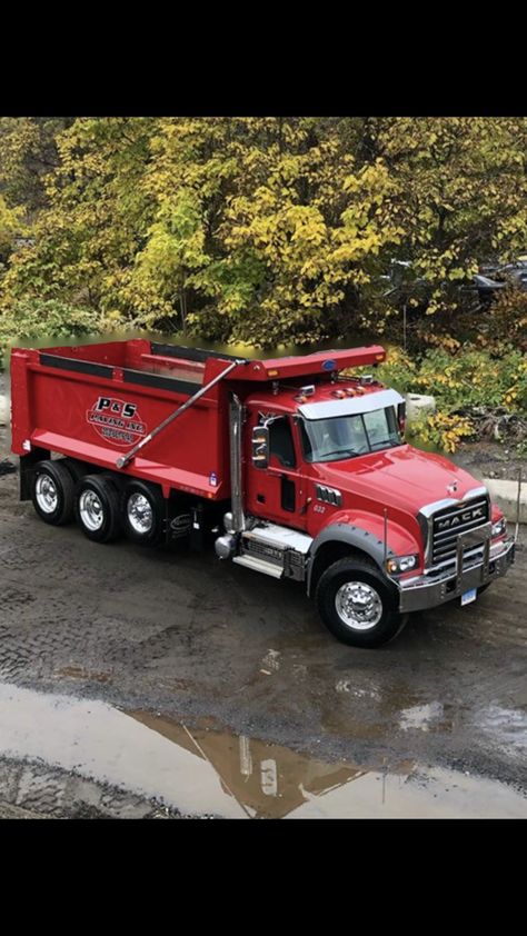 Mack Dump Truck, Case Tractors, Mack Trucks, Snow Plow, Dump Trucks, Construction Toys, Big Rigs, Tractor Trailers, Diesel Trucks