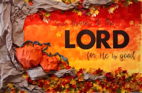 Thanksgiving Church Bulletin Boards, Fall Sunday School Bulletin Boards, Christian Bulletin Board Ideas, October Bulletin Board Ideas, Jesus Bulletin Boards, Fall Church Bulletin Boards, October Bulletin Board, Thanksgiving Bulletin Board, Easter Bulletin Boards