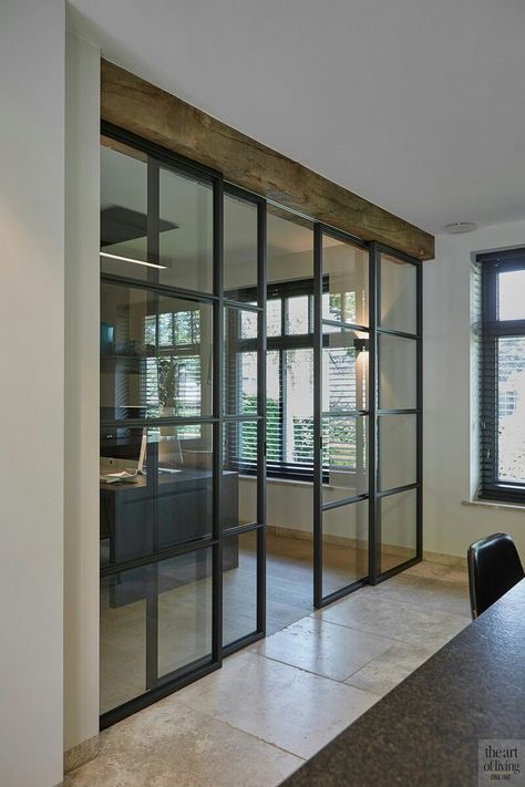 Transitional Decor Bathroom, Living Room Transitional, Transitional Decor Bedroom, Folding Techniques, Transitional Decor Style, Transitional Decor Living Room, Transitional Decor Kitchen, Folding Door, Glass Doors Interior