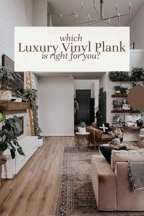 How to choose luxury vinyl plank flooring for your home Flooring Lvp, Lvp Flooring, Floating Floor, Home Themes, Small Living Room Decor, Entrance Design, Luxury Vinyl Plank Flooring, Peel And Stick Vinyl, Vinyl Plank Flooring