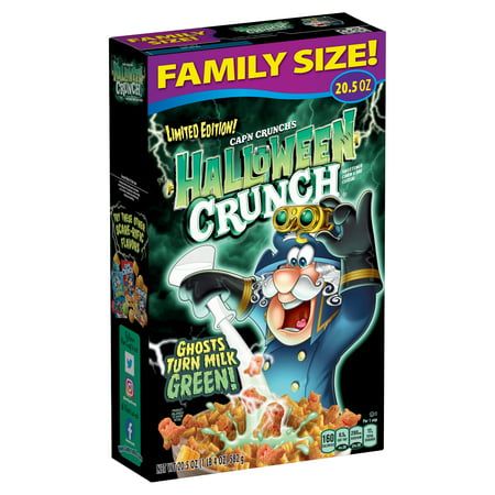 Childhood Breakfast, American Cereal, Cereal Kelloggs, Cap'n Crunch, Berry Cereal, Captain Crunch, Crunch Berries, Halloween Breakfast, Capn Crunch