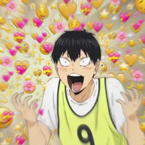 Anime Reaction Pics Love, Anime Reaction Pics, Anime Reaction, Heart Meme, Twin Star Exorcist, Haikyuu Meme, Kageyama Tobio, Memes Anime, Cute Messages