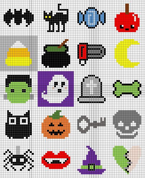 Stitch Animal Crossing, Hama Beads Halloween, C2c Blanket, Stitch Halloween, Melty Bead Patterns, Animal Crossing New Leaf, Easy Perler Beads Ideas, Halloween Cross Stitch Patterns, Easy Pixel Art