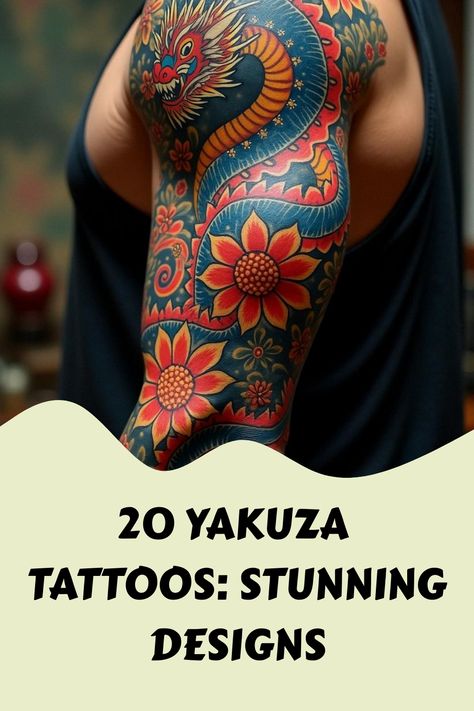 20 Yakuza Tattoos: Stunning Designs Traditional Japanese Tattoos Yakuza, Irezumi Tattoos Design, Japanese Leg Sleeve, Japanese Hand Tattoos, Tattoos And Their Meanings, Traditional Japanese Tattoo Designs, Unique Wrist Tattoos, Octopus Tattoos, Relationship Tattoos