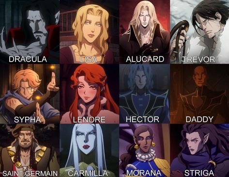 Carmella Castlevania, Castlevania Striga And Morana, Hector And Lenore Castlevania, Camilla Castlevania, Castlevania Alucard X Trevor, Olrox Castlevania Nocturne, Drolta Castlevania, Castlevania Matching Icons, Castlevania Manga