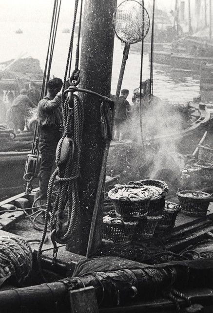 North Shields, Newcastle Upon Tyne, Fishing Boats, Newcastle, Boats, Baskets, Fishing, Fish, Black And White