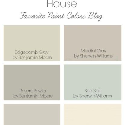 Agreeable Gray vs. Revere Pewter (Why I Changed My Mind) - Favorite Paint Colors Blog Sherwin Williams Revere Pewter, Green Grey Paint, Mindful Gray, Color Combinations Paint, Paint Your House, Agreeable Gray, Farmhouse Paint Colors, Popular Paint Colors, House Color Palettes