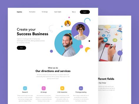 Corporate Website Design, Desain Ui, Professional Website Design, Business Website Design, Ux Design Inspiration, Corporate Website, Web Images, App Interface, Website Design Company