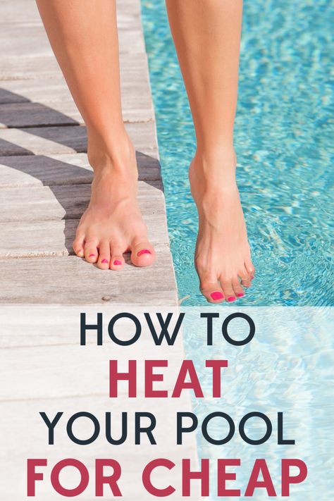 How Do You Heat Your Pool for Cheap? Readers Weigh In with Advice. Diy Pool Heater, Solar Pool Heater Diy, Pool Warmer, Homemade Pools, Solar Pool Cover, Solar Pool Heater, Pool Deck Plans, Cheap Pool, Pool Care