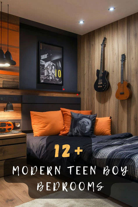 Gamer Room Ideas Boy Bedrooms Modern, Teen Boys Sports Bedroom Ideas, Teenage Boys Bedroom Ideas Gamer, Teenage Bedroom Ideas Boy, Young Mans Bedroom Ideas Modern, Boys Teenage Room Ideas, Boys Bedroom Ideas Age 8-10, Teen Boy Room Colors, Boys Bedroom Ideas Teen