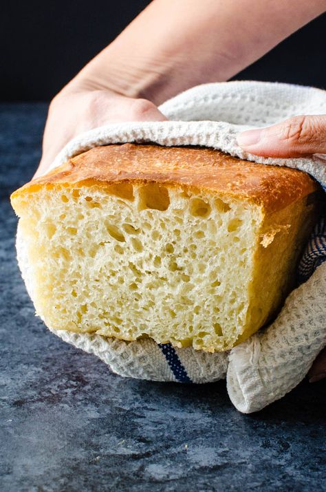 Looking for a amish bread recipe? Amish bread starter uses dried potato flakes for an easy no knead bread. Try all no knead bread variations too! Amish Sourdough Bread Recipe, Amish Sourdough Bread, Amish Bread Starter, Easy No Knead Bread, Amish Bread Recipes, Amish Bread, Potato Appetizers, Friendship Bread, Sourdough Recipe