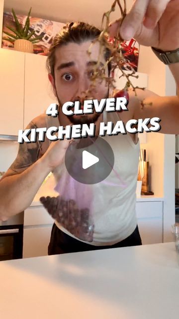 Armen Adamjan on Instagram: "4 clever kitchen hacks that you might find useful! 🤟🤩 . . . . #lifehacks #kitchenhacks #cookinghacks" Bag Ice Cream, Kitchen Hacks Diy, Kitchen Hacks Cooking, Diy Kitchen Hacks, Clever Kitchen Hacks, Creative Explained, Kitchen Hacks Food, Kitchen Life Hacks, Paper Towel Holders