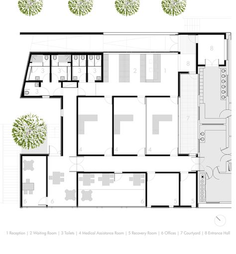 Vet Clinics, Healthcare Design, Clinic Design, Veterinary Clinic, Ground Floor Plan, Lisbon Portugal, Animal Shelter, Pet Shop, Lisbon