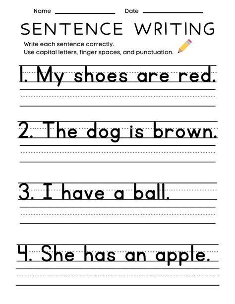 A worksheet to help students practice writing TS (topic sentence) sentences. Includes a definition of a TS sentence, examples, and a practice Printing Worksheets, Handwriting Practice Sentences, Minimalist Writing, Simple Sentences Worksheet, 1st Grade Writing Worksheets, Sentence Worksheet, Practicing Handwriting, Writing Sentences Worksheets, Sentences Worksheet