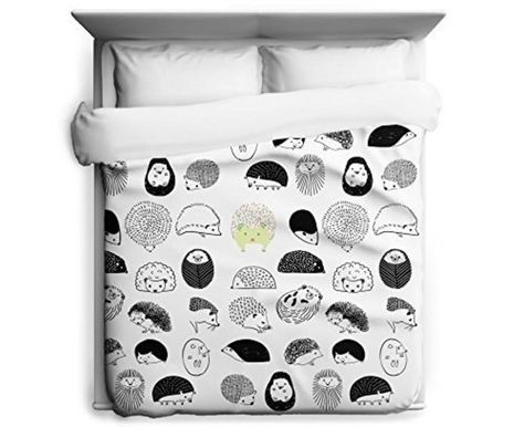 Hedgehog Bedroom, Cute Duvet Covers, Cute Bedding, Duvet Cover Pattern, Hedgehogs, Modern Bed, Hedges, Luxury Bedding, Bed Sheets