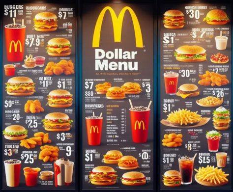 McDonald's Menu With Updated Prices In USA 2024 Mcdonald Menu Board, Mcdonalds Delivery, Mcdonalds Kids, Sausage And Egg Mcmuffin, Sausage Mcmuffin, Mcdonald Menu, Crispy Chicken Sandwiches, Mcdonalds Gift Card, Secret Menu Items