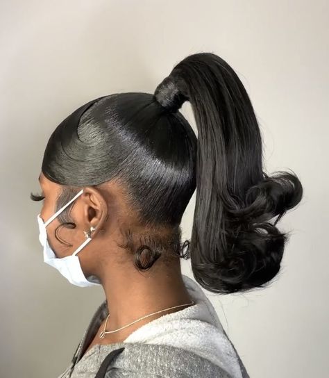 Swoop Ponytail, Barbie Ponytail, Black Barbie, Mask, Hair, On Instagram, Instagram, Black