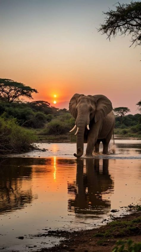 Aesthetic Elephant Pictures, Aesthetic Wild Animals, Safari Vibes Aesthetic, Safari Aesthetic Wallpaper, Safari Animal Photography, Elephant Photos Photography, Wild Life Aesthetic, Africa Safari Aesthetic, Elephant Aesthetic Wallpaper