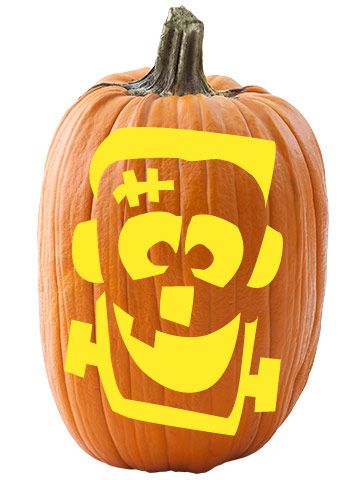 Charlie Brown Fall, Funny Pumpkin Carvings, Frankenstein Pumpkin, Printable Pumpkin Stencils, Pumpkin Stencils Free, Pumpkin Carving Stencils Free, Halloween Pumpkin Stencils, Fall Decor Crafts, Halloween Pumpkin Carving Stencils