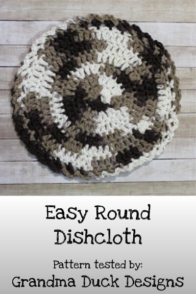 Crochet Dish Rags Easy, Crochet Round Hot Pads Free Pattern, Crochet Round Potholders Free Patterns, Crochet Round Dish Cloth Free Pattern, Crochet Round Washcloth Free Pattern, Round Potholders Free Pattern, Round Crochet Dishcloth, Crocheted Pot Holders, Crochet Round Dishcloths Free Patterns