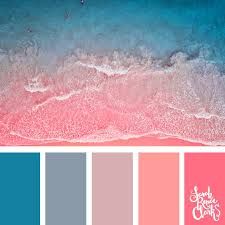 25 Summer Color Palettes | Inspiring color schemes by Sarah Renae Clark Pantone Art, Coral Colour Palette, Summer Color Palettes, Sunset Color Palette, Kids Room Paint, Color Schemes Colour Palettes, Summer Color Palette, Color Palette Pink, Room Paint Colors