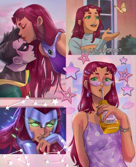 Teen Titans Show, Lets Be Weird Together, Tired Person, Robin Starfire, Constantly Tired, The New Teen Titans, Starfire And Raven, Old Ship, Nightwing And Starfire