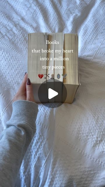 Elise | Bookstagram on Instagram: "Sad books that broke my heart into a million tiny pieces 💔🏹🕯️🪞🕊️ • #sadbookrecs #heartbreakbooks" Heartbreaking Books, Broken Book, October 19, My Heart Is Breaking, My Heart, Book Worth Reading, Worth Reading, Love Story, Reading