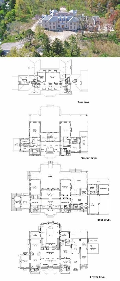 Mansion Plans Luxury, Old Money House Layout, Mansions Floor Plan, Palace Floor Plan, Forest Mansion, Lake Mansion, Castle Blueprints, Mansion Floor Plans, Manor Floor Plan