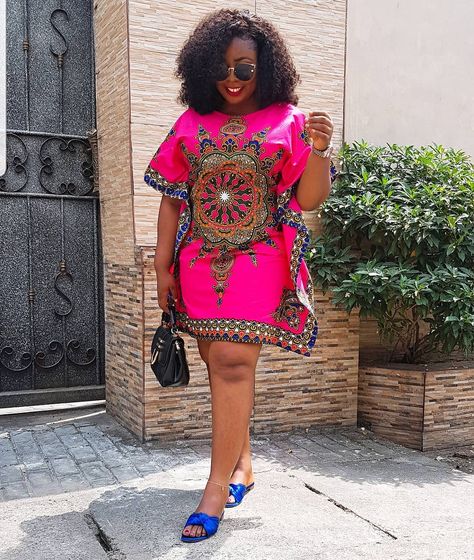 Neyeka Fashion on Instagram: “Tribal Prints!!!! Stepping out in this veey Comfy Mini bubu.The Colours on this mini bubu are so beautiful 😍😍😍😍😍😍 Order yours for just 8000…” Gowns For Ladies, Bubu Dress, Nigerian Fashion Ankara, Kitenge Designs, Express Feelings, Ankara Short, Trendy Ankara Styles, Shweshwe Dresses, Ankara Gowns