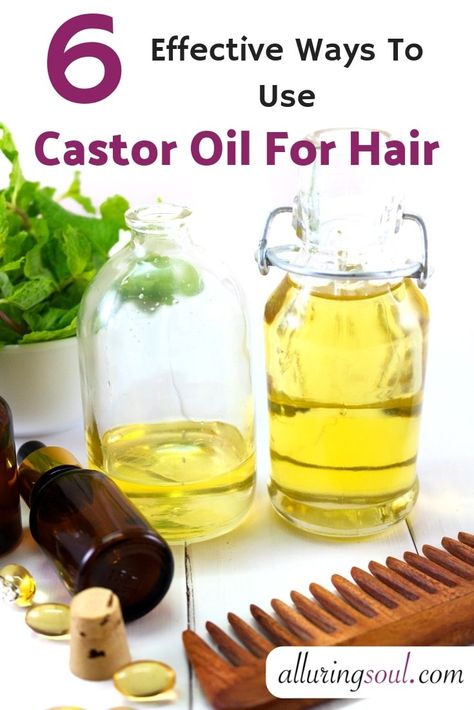 6 Most Effective Ways To Use Castor Oil For Hair Oils For Dandruff, Castor Oil For Hair Growth, Castor Oil Benefits, Oil Hair Mask, Fitness Website, Oils For Hair, Coconut Oil Hair Mask, Oil For Hair Growth, Hair Dandruff