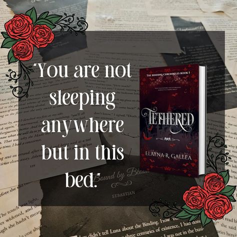 When they're magically tied together, and there's only one bed 😏😏😏 Poor Luna suggested she'd sleep in the tub, but Sebastian wasn't having any of it. Thank Isvana for that, am I right? One bed is a favourite trope of mine--do you have a favourite? #bookstagram #thebindingchronicles #tethered #highfantasy #vampireromance #romantasy #fantasyromance #hefallsfirst #romantasybooks Tethered Book, Vampire Romances, Fantasy Books To Read, One Bed, High Fantasy, Fantasy Romance, Fantasy Books, Book Quotes, Books To Read