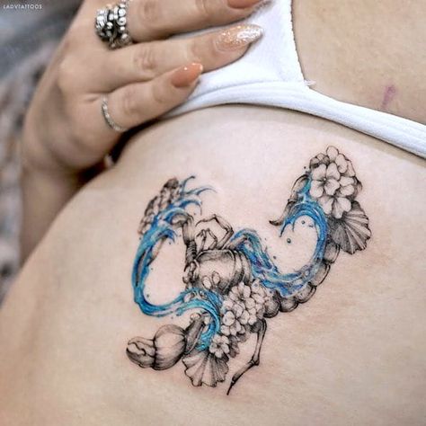 69 Scorpio Tattoos For The Mysteriously Attractive Sign Scorpio Aquarius Tattoo, Aquarius And Scorpio Tattoo, Scorpio And Aquarius Tattoo, Scorpio Watercolor, Scorpio Tattoos, Aquarius Scorpio, Arm Quote Tattoos, Scorpio Constellation Tattoos, Scorpio Zodiac Tattoos