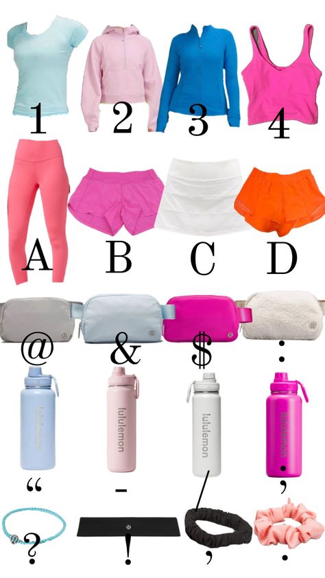 pick your lulu outfit🪩comment your fit!#preppy #outfitinspo #pickyouroutfit #lululemon Preppy Lululemon Outfits, Preppy Lululemon, Lululemon Outfit, Lulu Outfits, Lululemon Outfits, Better Style, Birthday Wishlist, Really Cute Outfits, Preppy Outfits