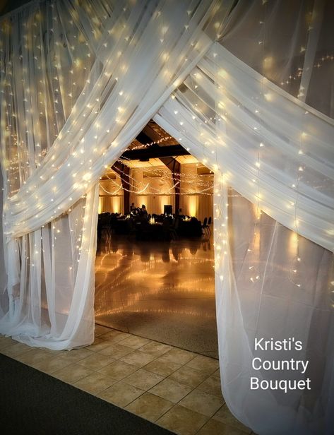 Prom Ballroom Decoration, Ballroom Prom Theme, Masquerade School Dance, Elegant Prom Theme, Masquerade Dance Decorations, Masquerade Ball Venue Decor, Pre Prom Party Ideas, Fairy Light Dance Floor, Prom Ideas Decorations