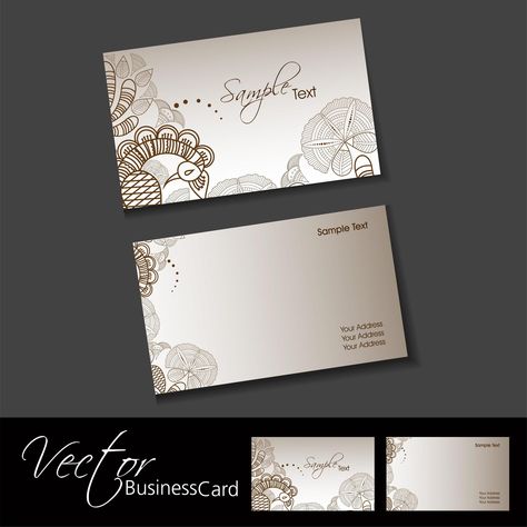 Brown Henna Design business Card template Tattoo Business Cards, Henna Tattoo Design, Gold Foil Business Cards, Illustration Business Cards, Brown Henna, Art Business Cards, Foil Business Cards, Floral Business Cards, Modern Henna Designs