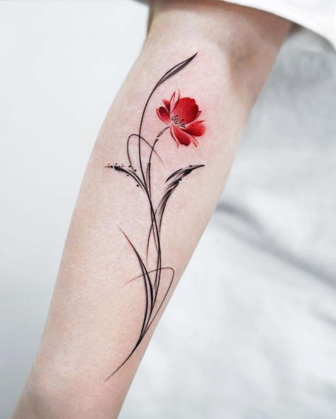 Butterfly Wrist Tattoo, Hand And Finger Tattoos, Gorgeous Tattoos, Blossom Tattoo, Tattoo Portfolio, Spine Tattoos, Art Tattoos, Nature Tattoos, Mom Tattoos