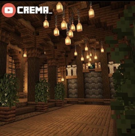 Entrance To Underground Base Minecraft, Rooms To Build In Minecraft, Minecraft Large Interior, Minecraft Underground Farm Ideas, Minecraft Villager Trading Hall Ideas Underground, Wall Ideas Minecraft Interior, Minecraft Ceiling Design Interior, Minecraft Entrance Ideas Interior, Underground Farm Minecraft